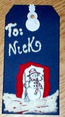 Snowman Tag