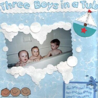 Rub a Dub Dub Three Boys in a Tub