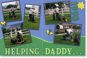 Helping Daddy