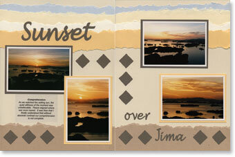 Sunset Over Jima