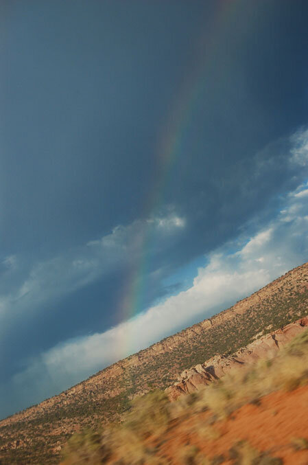 Rainbow in Utah