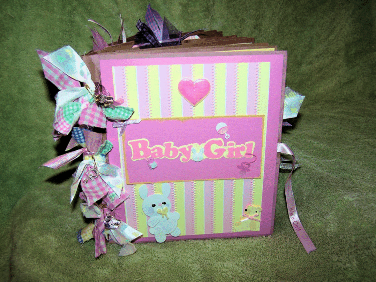 Baby Girl Paper Bag Album