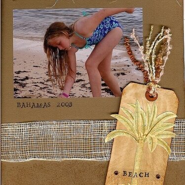 &gt;&gt;Beach&lt;&lt; - Memory Makers Vacation Pages Idea Book (2004)