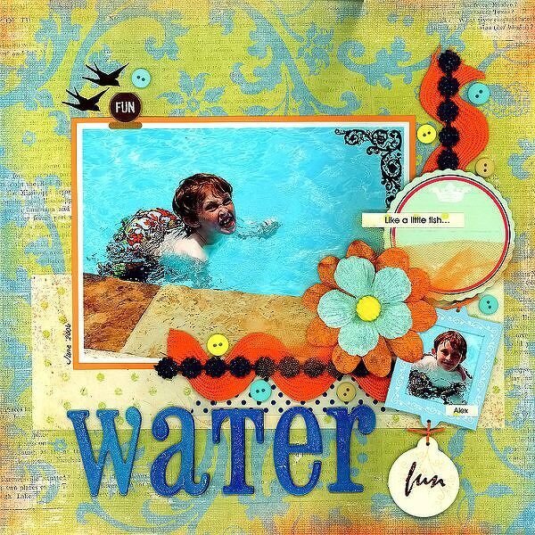 &gt;&gt;Water Fun&lt;&lt; - June Poppy Ink