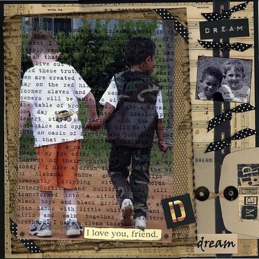 >>I Have a Dream<< - January 2005 Scrapbook Trends