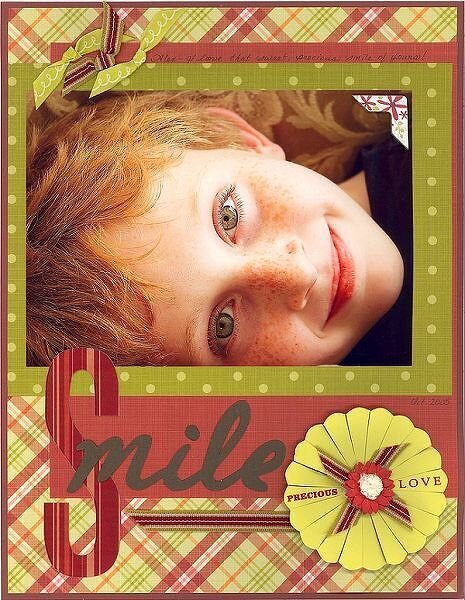 &gt;&gt;Smile Precious Love&lt;&lt; - CHA Chatterbox layout