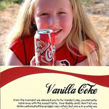 &gt;&gt;Vanilla Coke&lt;&lt; - MM Top 50 Idea Book