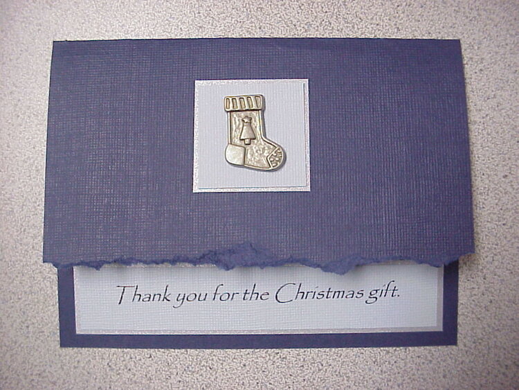 Christmas Thank You Card Swap