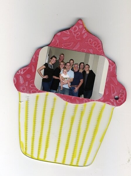 Acrylic Cupcake Birthday Album