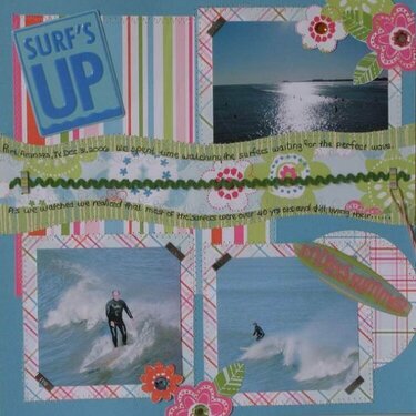 Surf&#039;s Up February Layout