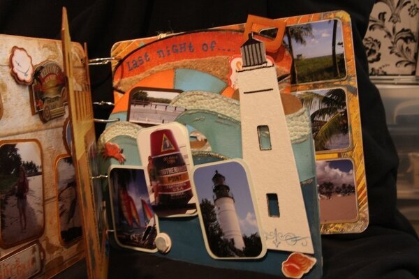 Beach - Key West Chipboard Album