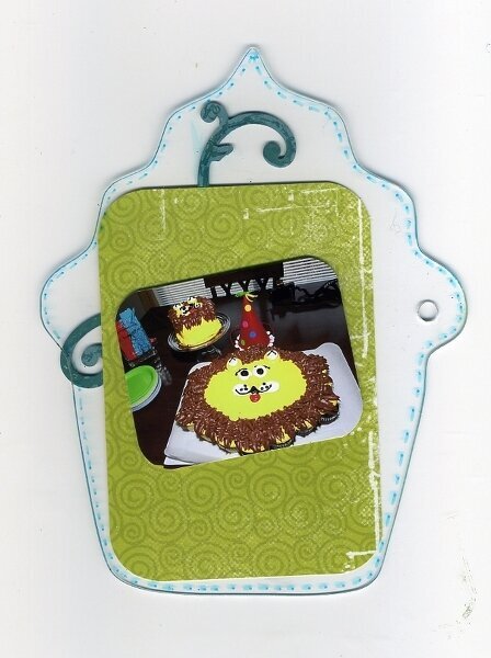 Acrylic Cupcake Birthday Album