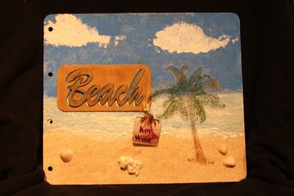 Beach - Key West Chipboard Album