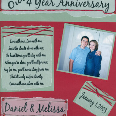 Our 4 Year Anniversary