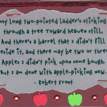 Apple Poem