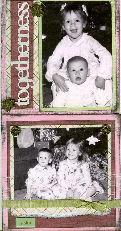 Sister Album PAges 3 and 4