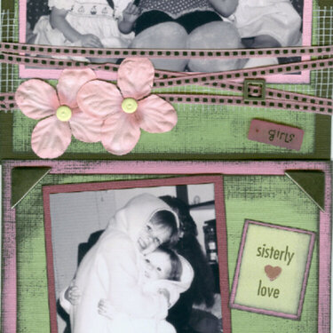 Sister&#039;s Album Pages 5 and 6