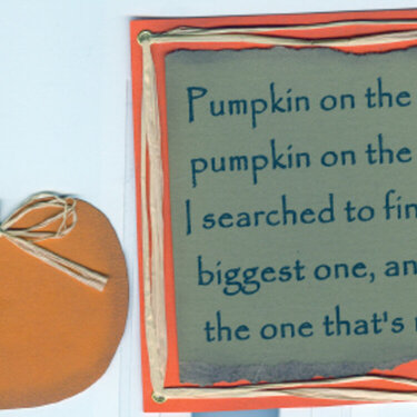 Pumpkin Poem