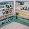 Vinyl Decorated Beach Canvases