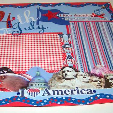4th of July Layout