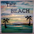 Vinyl Decorated Beach Canvases