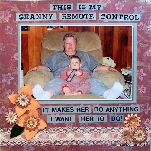 Granny Remote Control - Linnie Blooms