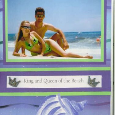 King and Queen of the beach