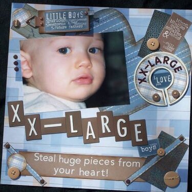 XXL Little boys, steal huges pieces of your heart