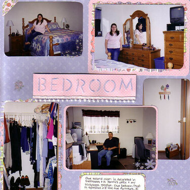 the bedroom