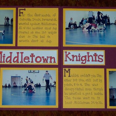 Wrestling Middletown