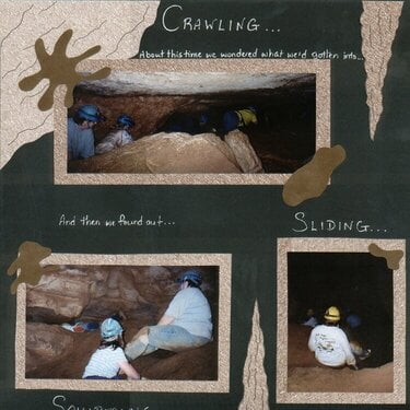 Girl Scout Troop 262 at Raccoon Mountain 2002 - The Cave