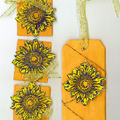 Sunflower Tags & Decos