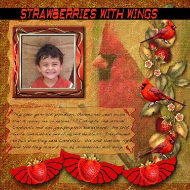 Strawberries with Wings