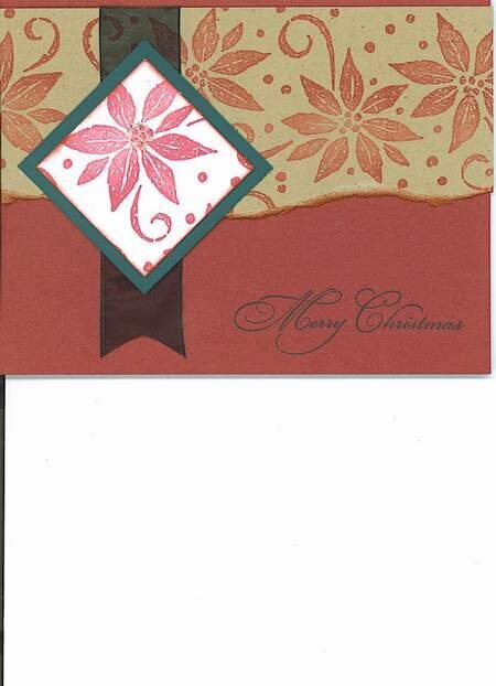 Poinsettia Card