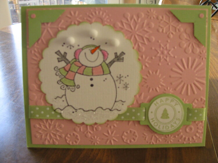 Christmas card 2008