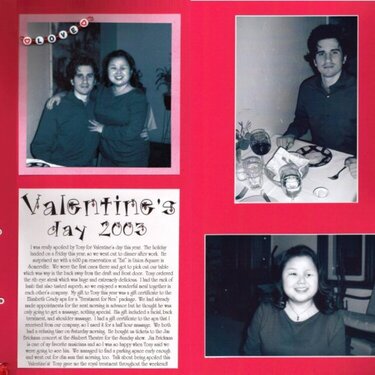 Valentine&#039;s 2003