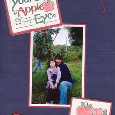 You&#039;re the apple of my eye!