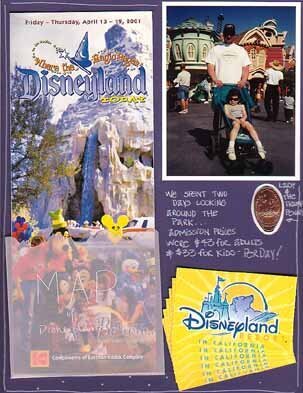 Disneyland pocket page