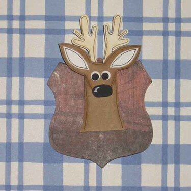 Paper piecing for hunting group in one of Crystal&#039;s seasonal swaps