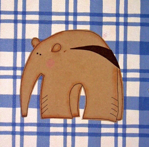 Anteater Paper Piecing