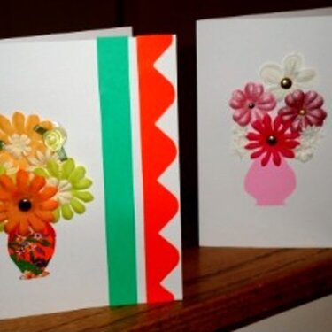 simple floral cards