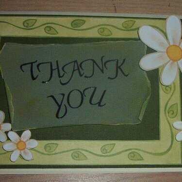 Thank You Card