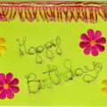 Sister's birthday card (front)