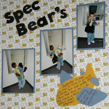 Spec Bear&#039;s. . .