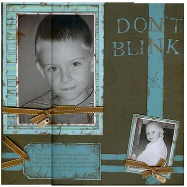 Don&#039;t Blink (scraplift of Alicia M&#039;s lo)