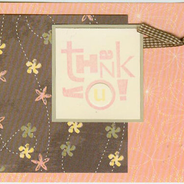 Thank you card