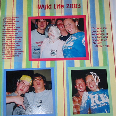 Wyld Life 2003