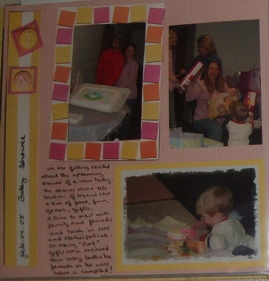 page one baby shower
