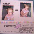 pouty lil princess