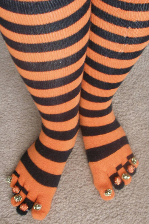 3. Colored Socks